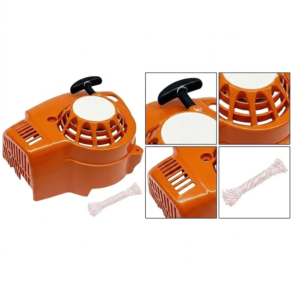 Starter Assembly Leaf Blower Starter For Outdoor Maintenance Wear-resistant Material Shockproof Construction ABS Plastic Body