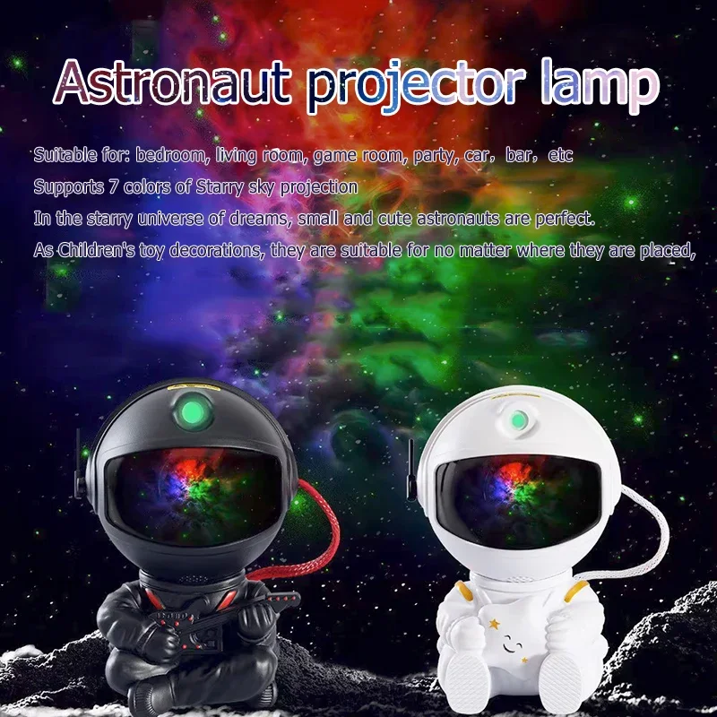 Galaxy Projector Led-nachtlampje Sterprojector Astronaut Projector Galaxy Light voor thuis Decoratieve slaapkamer Kinderen Kindercadeau