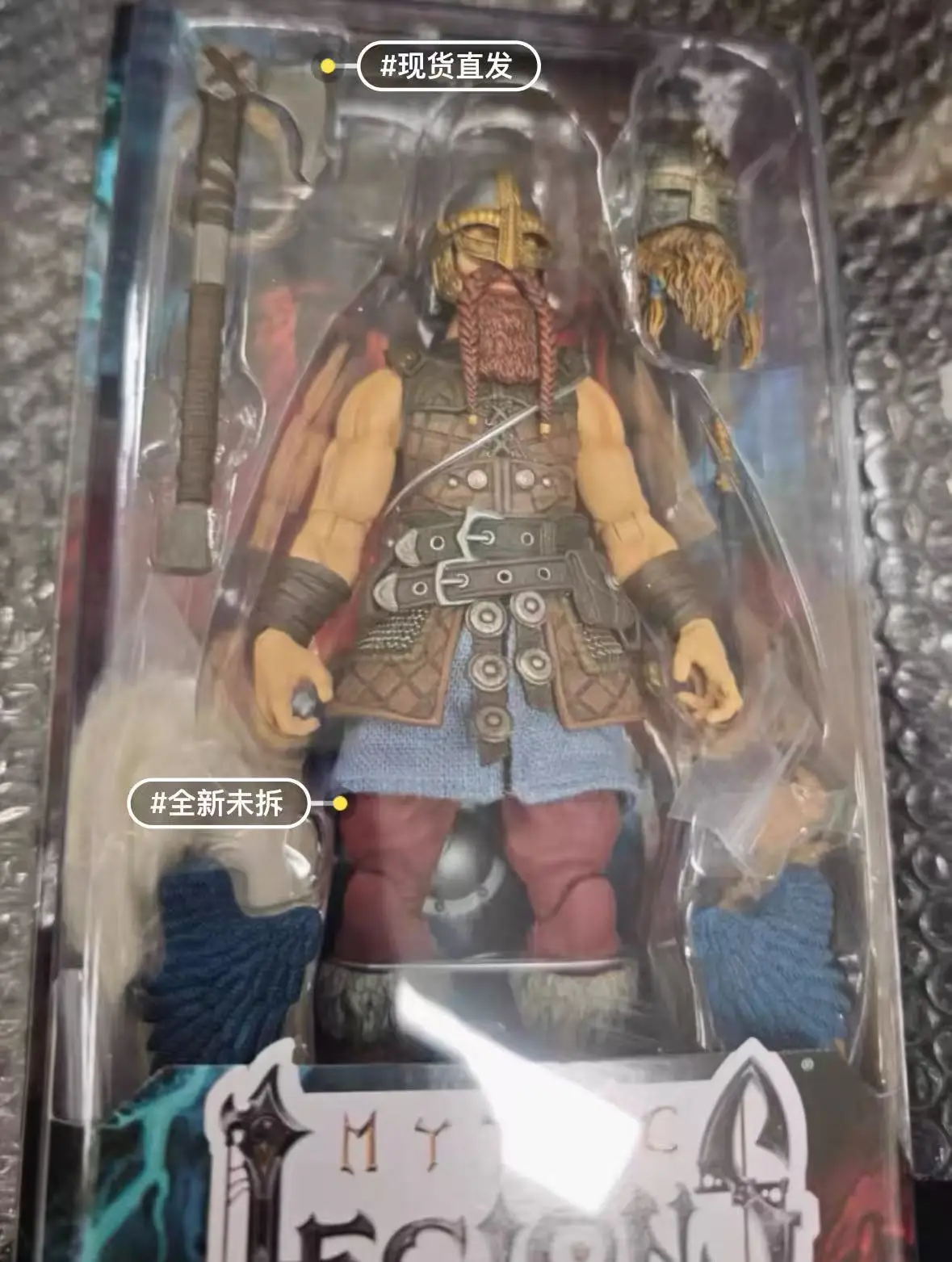 

In Stock Four Knights Star Xiongbo Barbarian Warrior Brod 1/12 American 6-inch Movable Soldier Figure