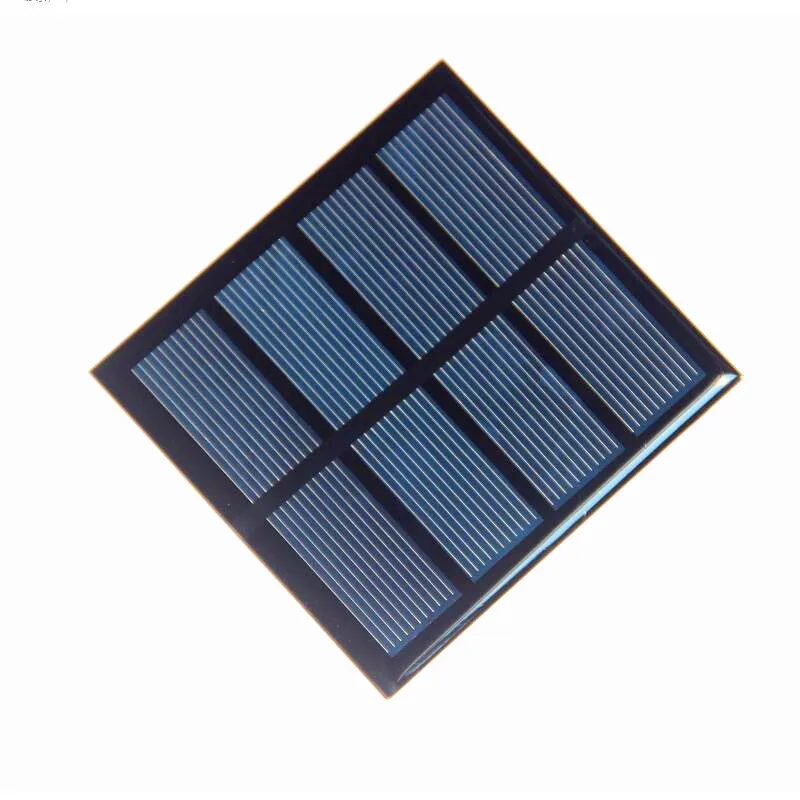 2V 0.9Watt Mini Solar Panels Polycrystalline Silicon Solar Cell Module for Solar Lighting System and Toys 80*75MM 10PCS