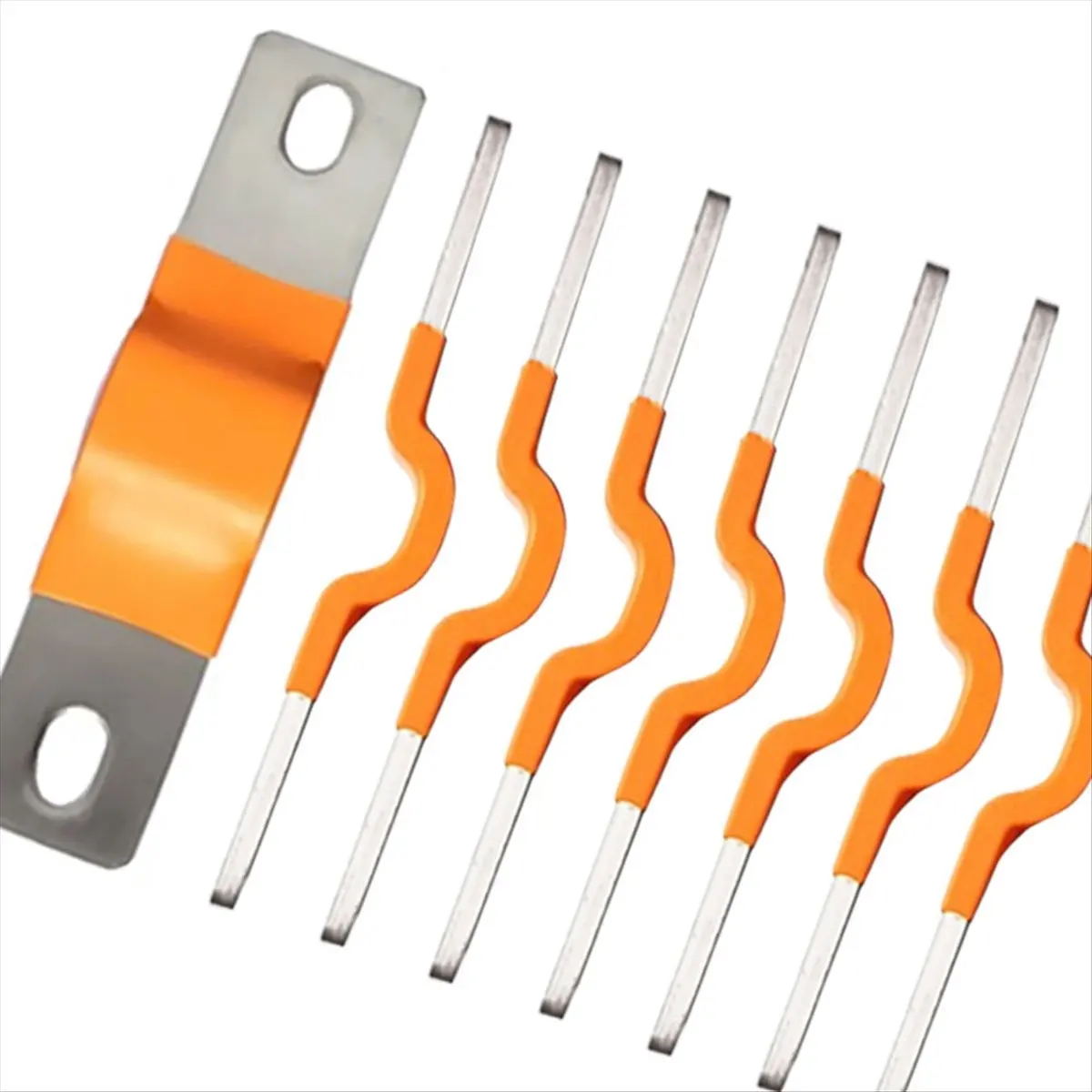 Extraordinary- 8Pcs High-Grade Nickel-Plated Copper Bus Bars for Solar Power and Deep Cycle Battery