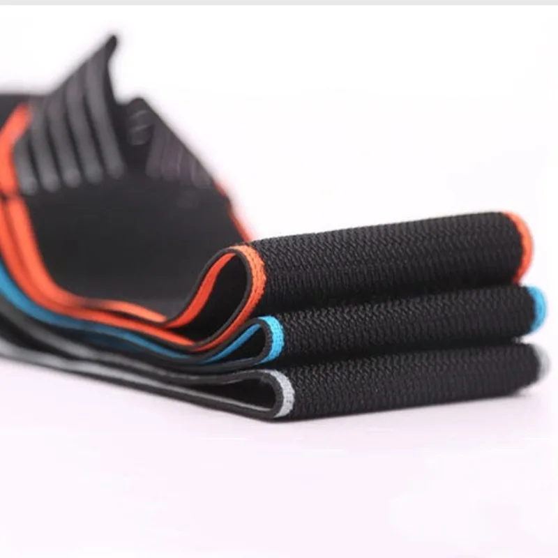 1 Pc Winding Sports Ankle Support Football Basketball Anti-sprain Elastic Breathable Bandage Silicone Non-slip Ankle Guard