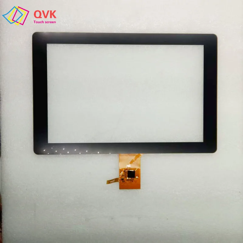 New Black P/N HSD-1013621G-A0 Capacitive Touch Screen Digitizer Sensor External Glass Panel 256x169MM