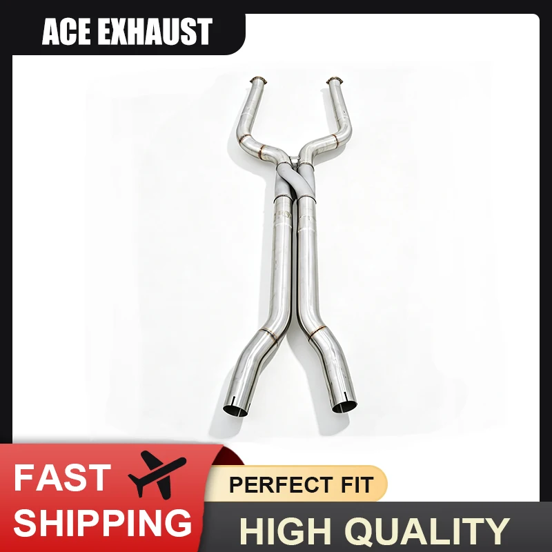 ACE Stainless Steel Z Pipe Exhaust Middle Pipe for BMW M5 G90 F90 M50 M60 4.4T  Upgrade Performance Cat Back System