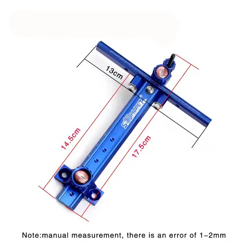 Aluminum Alloy T-sight recurve bow with CNC machining high-precision sight for archery