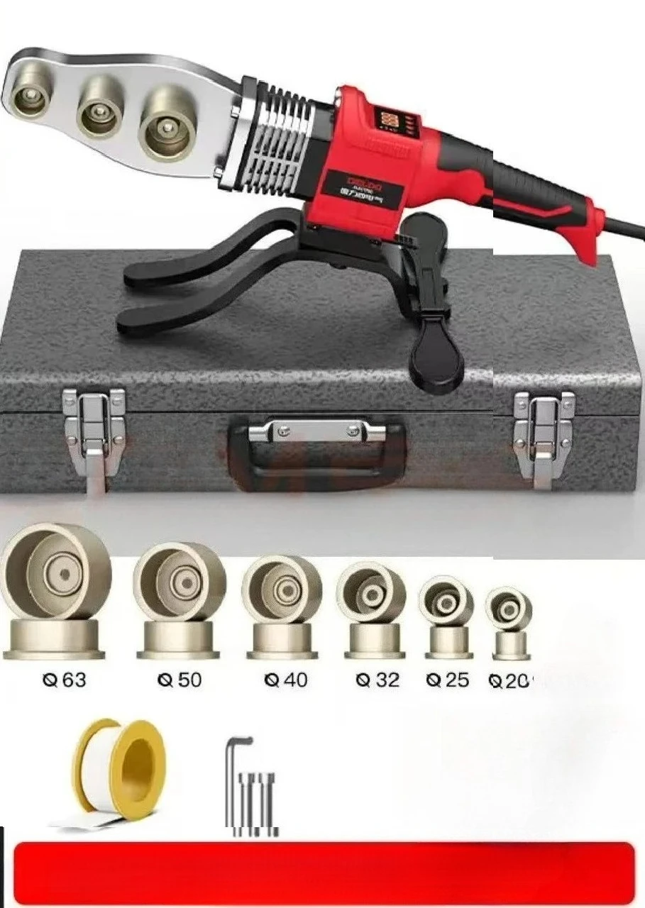 

Water Pipe Hot Melter Welding Tool Digital Display Hot Melt Machine Adjustable Temperate Die Head Hot Melt Welding Machine
