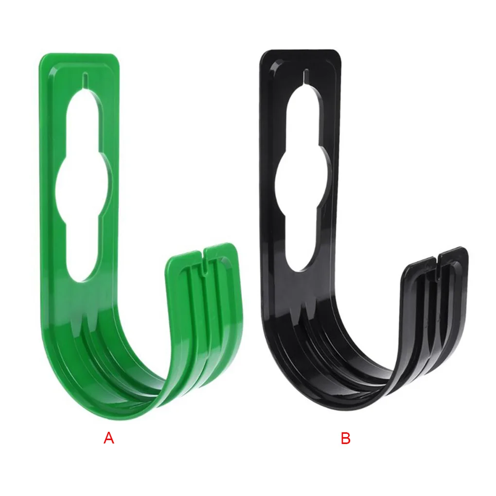 Telescopic Water Hose Pipe Hook ABS Plastic High Pressure Car Washing Water Tube Hose Holder Hanger, Green