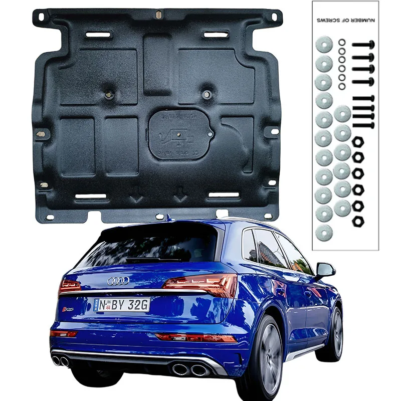 

Higher Quality Alloy Under Engine Guard Mudguard Board Splash Shield Mud Fender Plate Panel For Audi Q5 2018-2025 2.0T