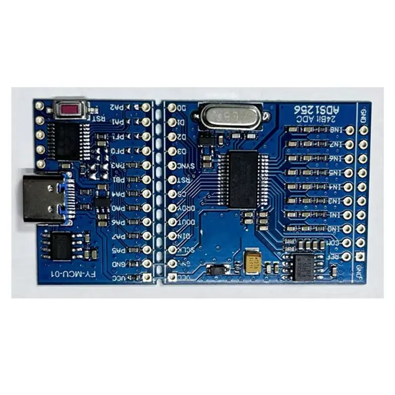 ABGI-Hochpräzises 24-Bit ADC-Konvertierungsmodul ADS1256+ STM32F030 8-Kanal-Datenerfassungsmodul – Detail 4
