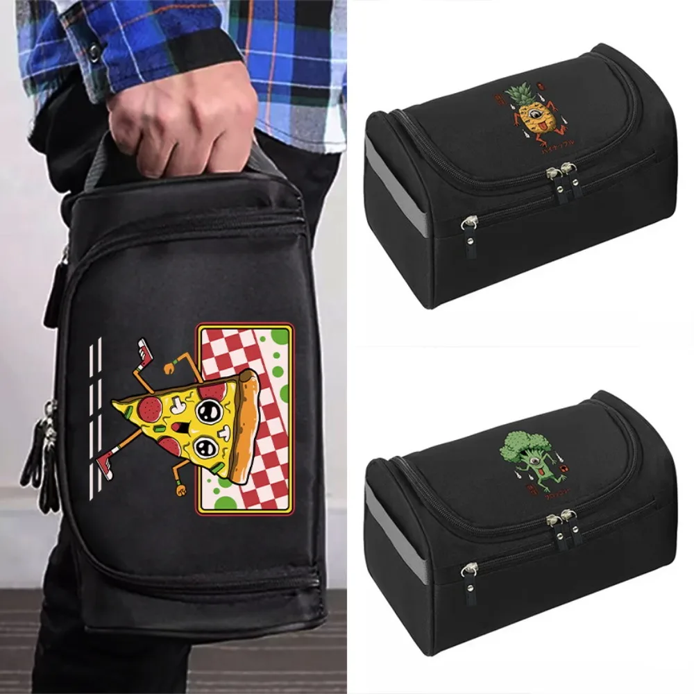 

Косметичка, многофункциональная уличная деловая косметичка, легкий крючок на молнии, милая дорожная сумка для хранения с принтом монстра