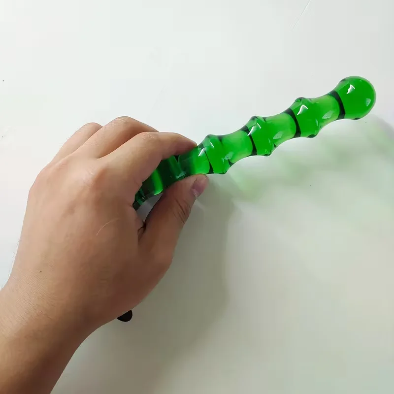 16cm Massage Stick Smooth Thornless Meridian Acupoint Sticks Muscle Relaxation Suitable For Shoulders Neck Hips Jade Massager view 4