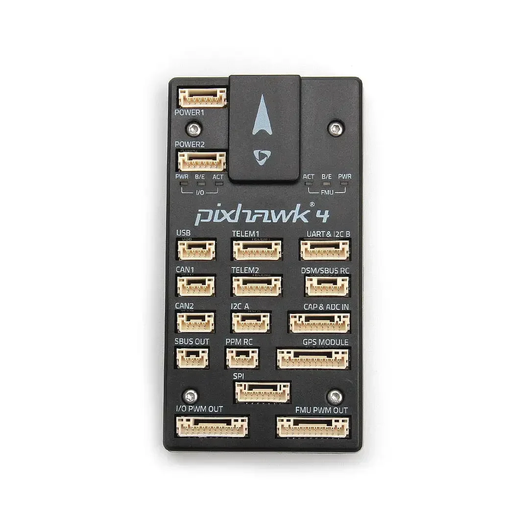 

Контроллер полета HolyBro Pixhawk 4 (пластиковый корпус/алюминиевый корпус) с модулем питания PM02/PM07 M9N/M10 GPS