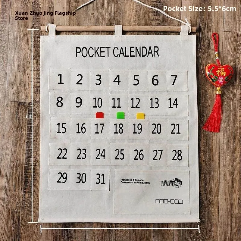 

Тканевая подвесная сумка для хранения, 31 карман, для регистрации и контроля посещаемости, для вставки карт контроля здоровья, сумка для утренней проверки