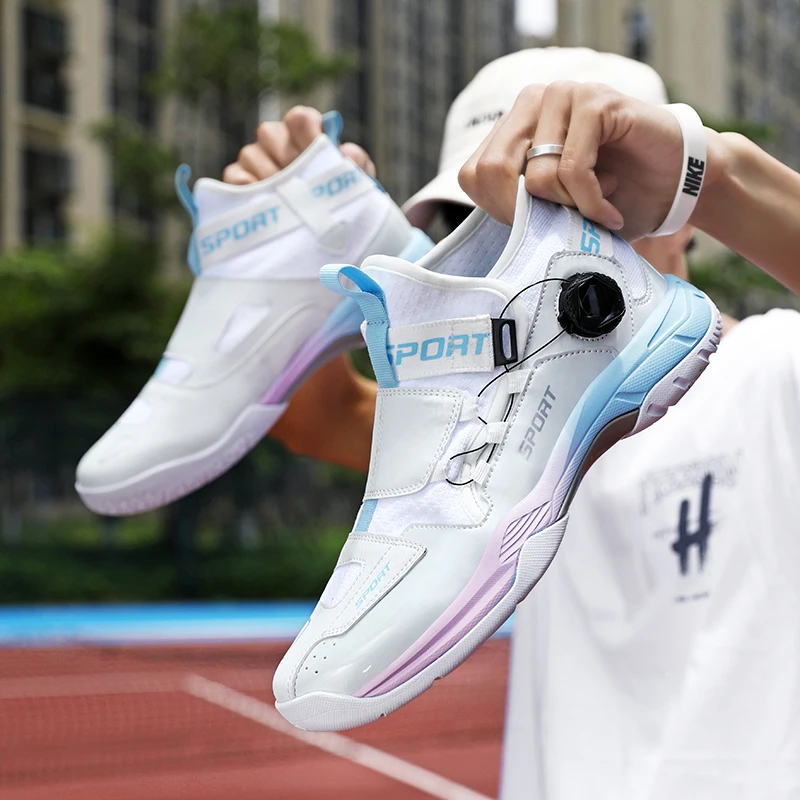 

2025 новая трендовая мужская обувь для бадминтона, домашняя обувь для дома, мужская противоскользящая теннисная мужская обувь, профессиональная спортивная обувь, мужская обувь для бадминтона