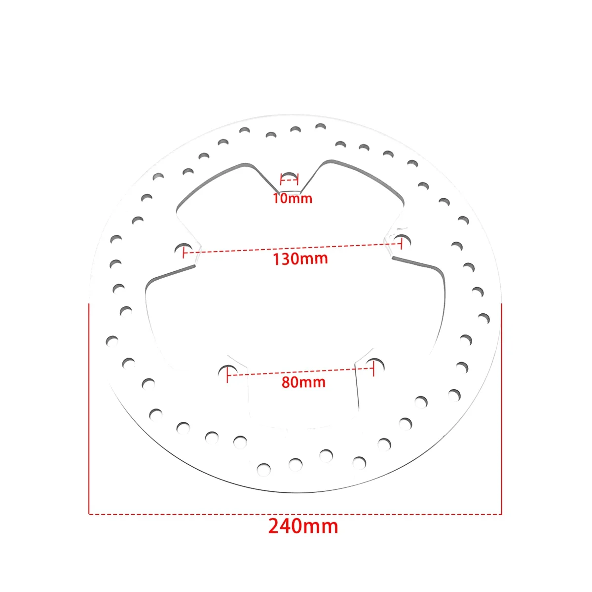 

300mm/240mm Motorcycle Front Rear Brake Disc Rotor for BMW G310R G310GS 2017-2021 G310GS Edition 40 2020-2021