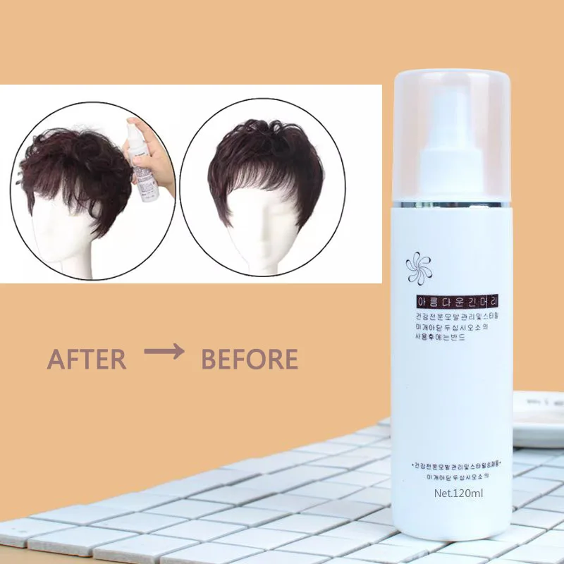 

Wig Care Solution Hair System Anti-frizz Smooth Tangles Protection Synthetic Hair Anti-static Conditioner Spray