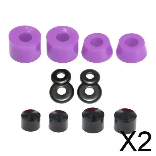 Skateboard Bushing Replacement Cup Longboard Repair Kit Yellow