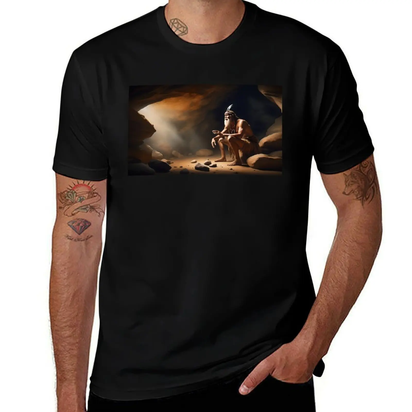 

The art and the artist - The first artistic attempts of humanity 14 T-Shirt Louboutins Anime t-shirt t shirt men 100℅ cotton