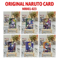 Kaywe Naruto Card Anime NR pełna seria NR 01-23 rzadka kolekcja kart NR gra karta dla dzieci zabawka prezent Itachi Kisame