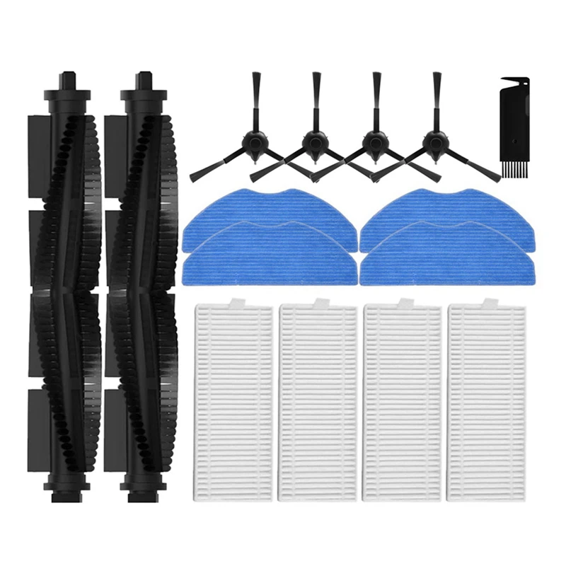 

Main Side Brush Hepa Filter Mop Cloth Robot Vacuum Cleaner Replacement Accessories For 360 S8/S8 Plus
