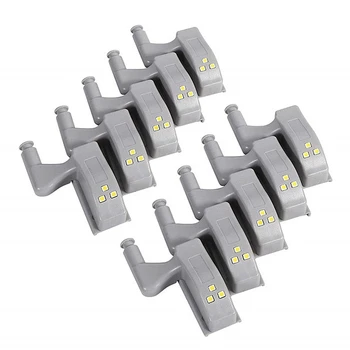 유니버설 LED 캐비닛 빛 옷장 옷장 내부 힌지 밤 빛 램프 찬장 옷장 부엌 침실 문 램프