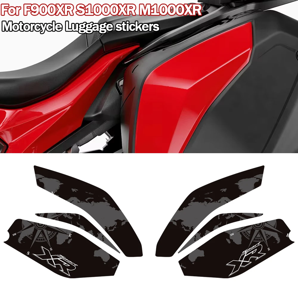 

﻿ For BMW F900XR S1000XR M1000XR 2022-2024 New Motorcycle Tank Pad Trunk Luggage Cases Panniers Stickers Decals