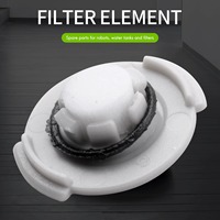 -A90P 12Pcs Water Tank Filter For Xiaomi S50 S51 Roborock Robot Vacuum Cleaner 2 Spare Parts Filters Accessories