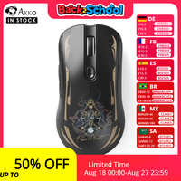 Akko AG ONE 8K E-Sports Gaming Mouse PAW3395 Sensor USB Type-C Wired/2.4G&Bluetooth Wireless Lightweight Ergonomic Custom Mouse