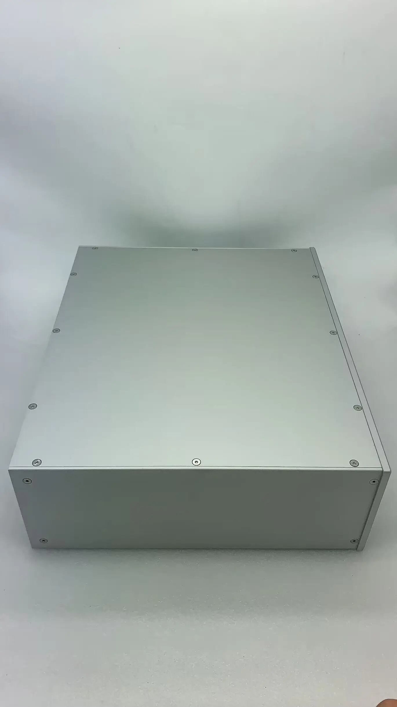 All aluminum isolation power supply chassis American standard socket Enclosure DIY box W430 D358 H136mm