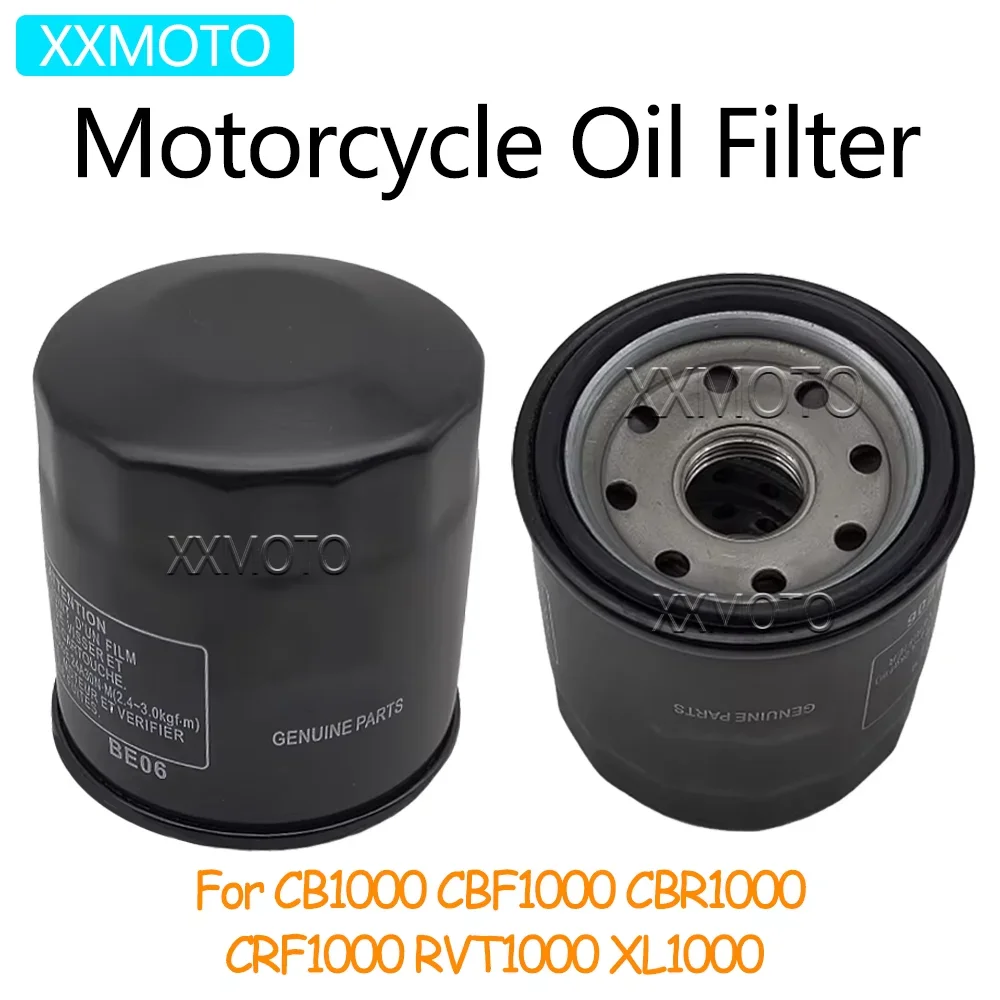 

For CB1000 CBF1000 CBR1000 CRF1000 RVT1000 XL 1000 CB CBF CBR 1000 RVT 1000 Motorcycle Oil Filter Fuel Filter Element