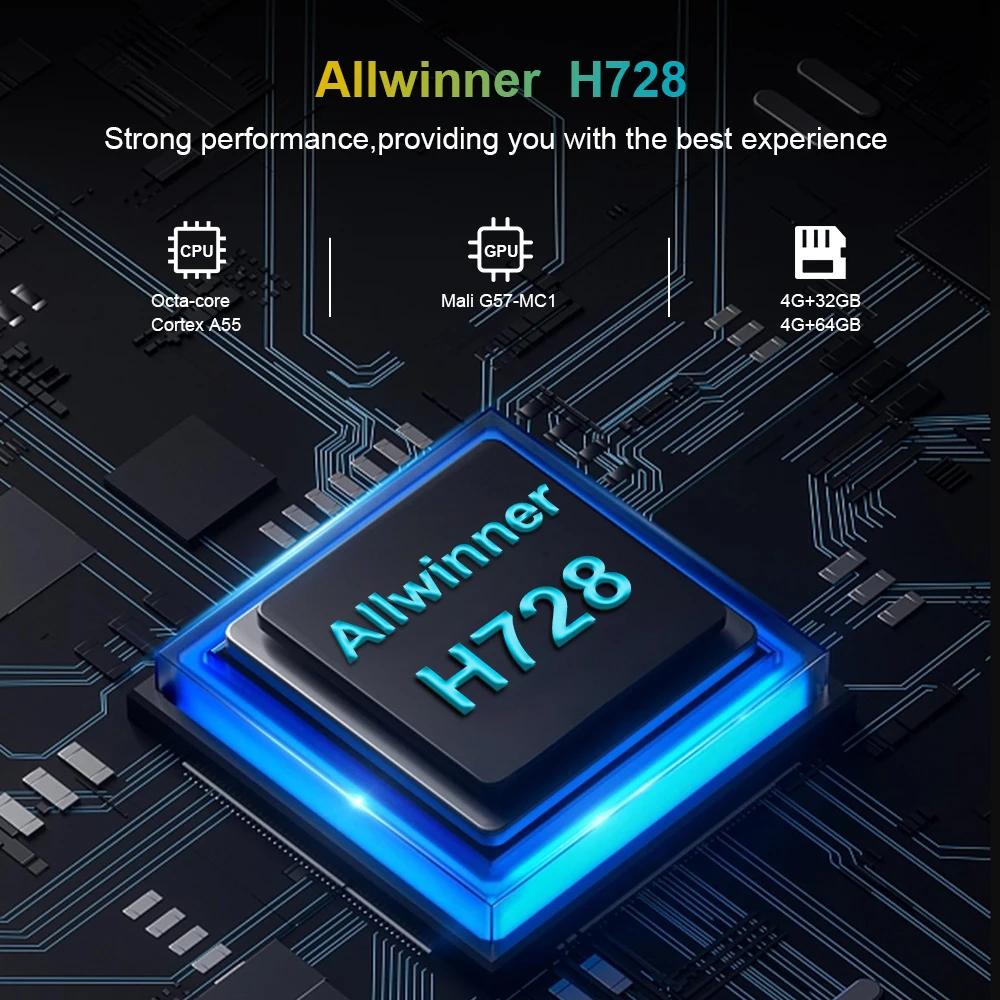 Transpeed Allwinner H728 Android 14 Voice TV Box 8K HDR10+ Dual WiFi6 BT5.0 32GB/64GB ARM Cortex-A55 ثماني النواة 4K Set Top Box