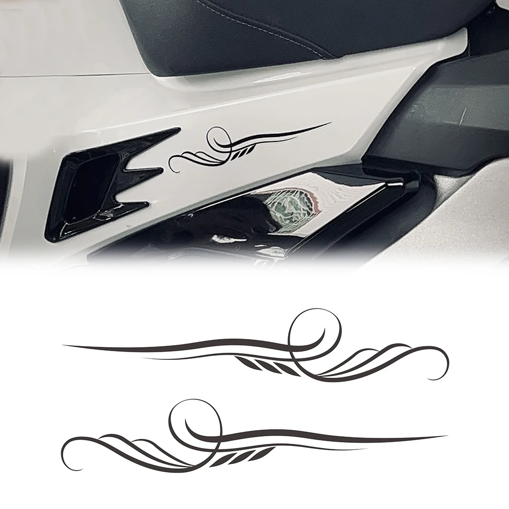 

Panical Mid Side Vent Panel Film Trim Sticker Decorate Protect For Honda Gold Wing GL1800 GL1800B F6B 2018-2023