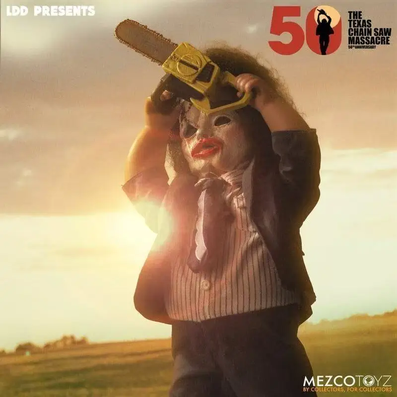 Figura de Acción MEZCO 93533 Texas Chainsaw Massacre 1974 Leatherface Edición Deluxe