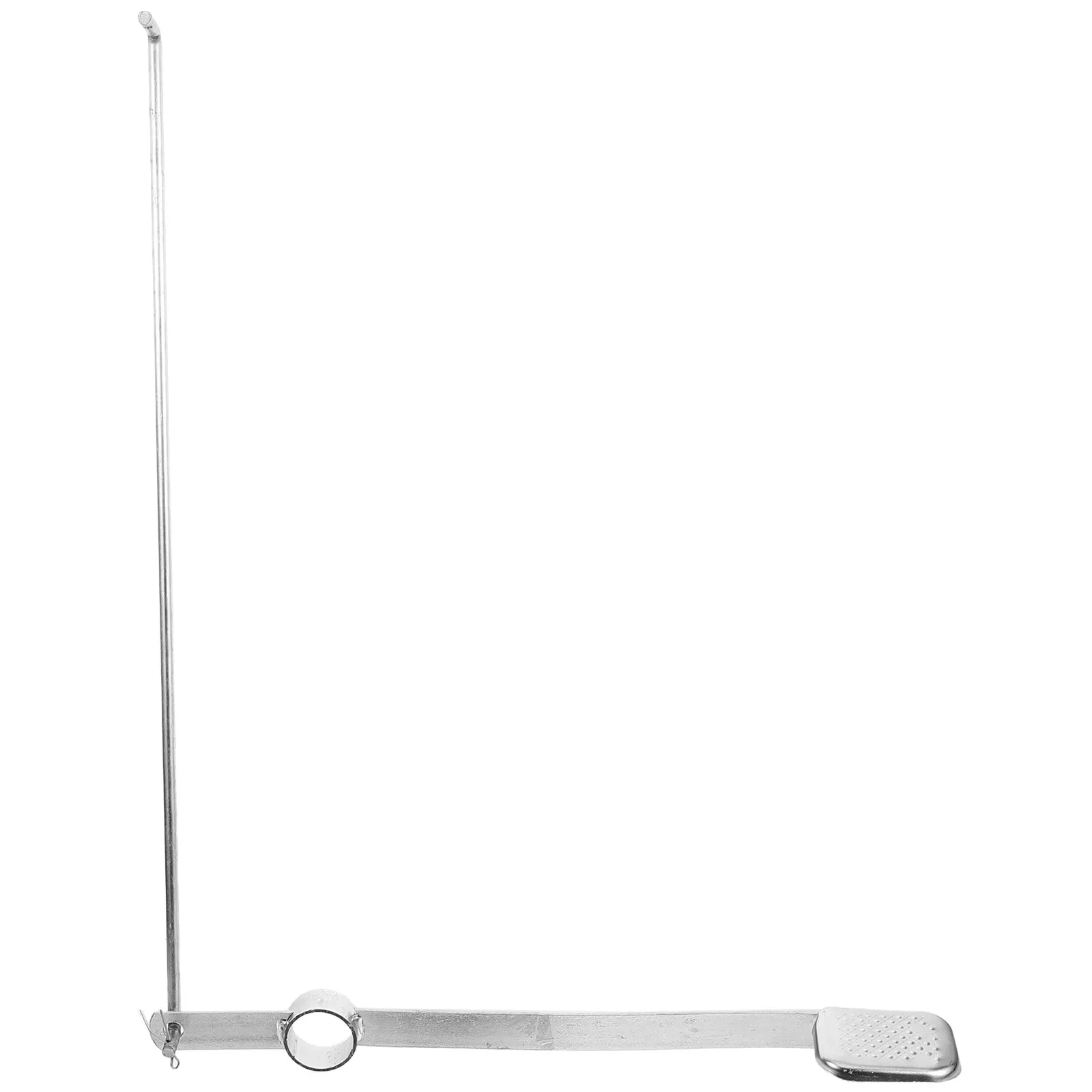 

Большой металлический мусорный бак с педалью для улицы, сада, парка, железный, простая установка, сменный