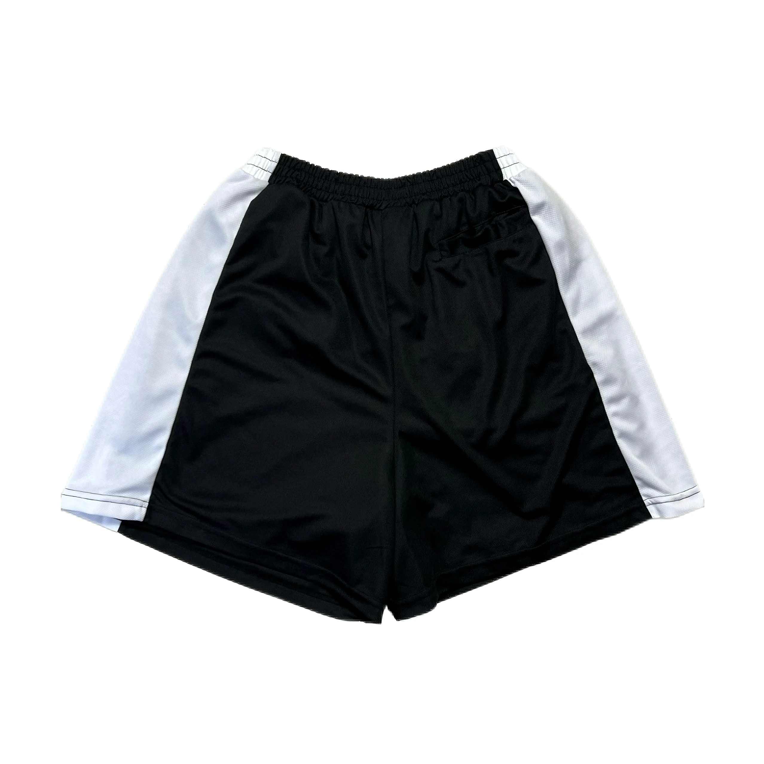 Mowalola Opium YVL Style Color Block Print Sports Mesh Eye Ball Shorts Casual Loose Fit Youthful Summer Active Wear