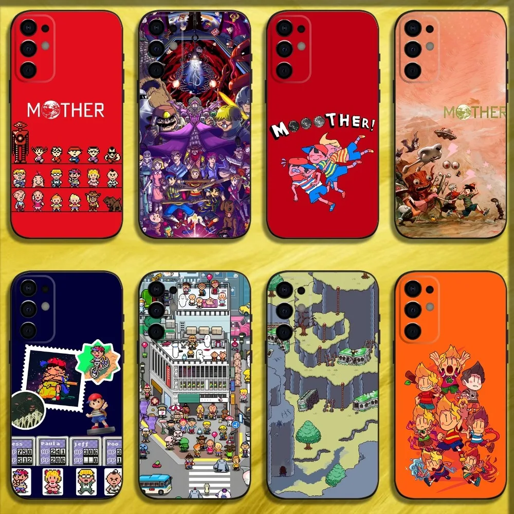 

Game E-EarthBound Mother 4 Phone Case For Samsung S24,S21,S22,S23,S30,Ultra,S20,Plus,Fe,Lite,Note,10,9,5G Black Soft Cover