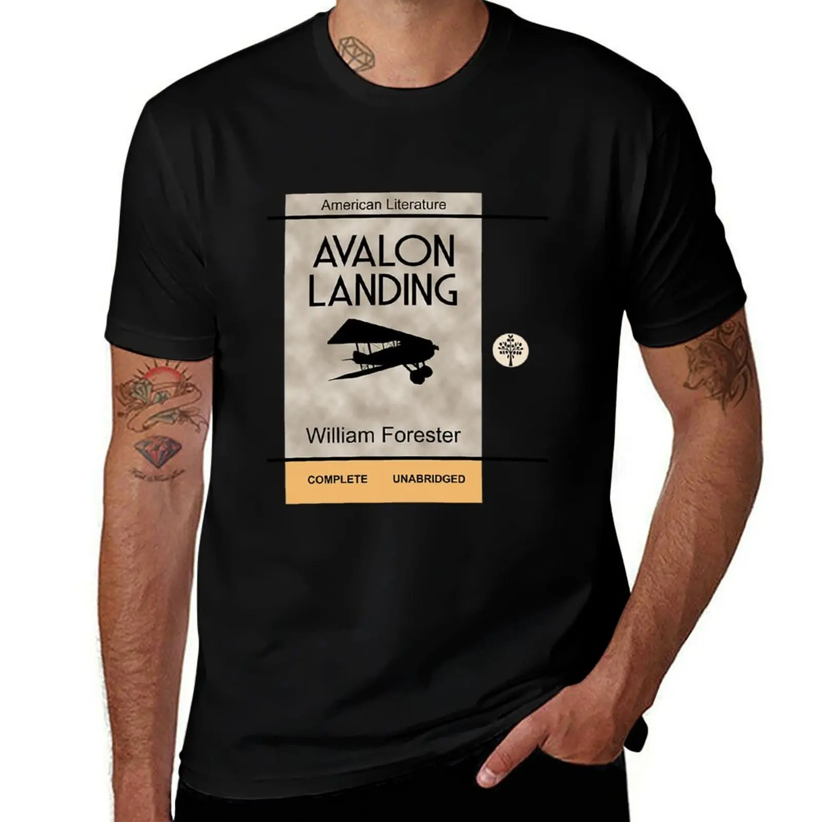 Avalon Landing from Finding Forester T-Shirt Plus Size Non-Shrink T-Shirt