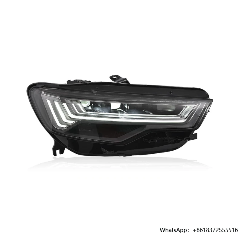 

Auto New Style for A6 A6L Headlight Assembly 12-15 Auto Lighting System Full LED Lights Car Accessories Daytime Running