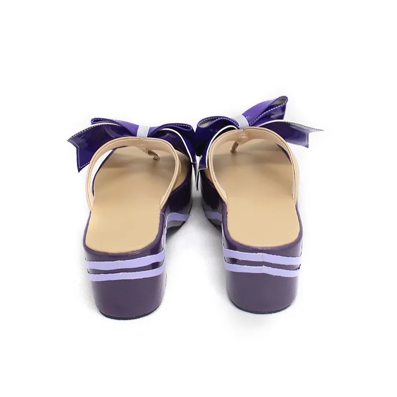 Genshin Impact Sangonomiya Kokomi Scarpe Cosplay Sandalo estivo da donna per oggetti di scena per costumi di Natale per feste di carnevale di Halloween
