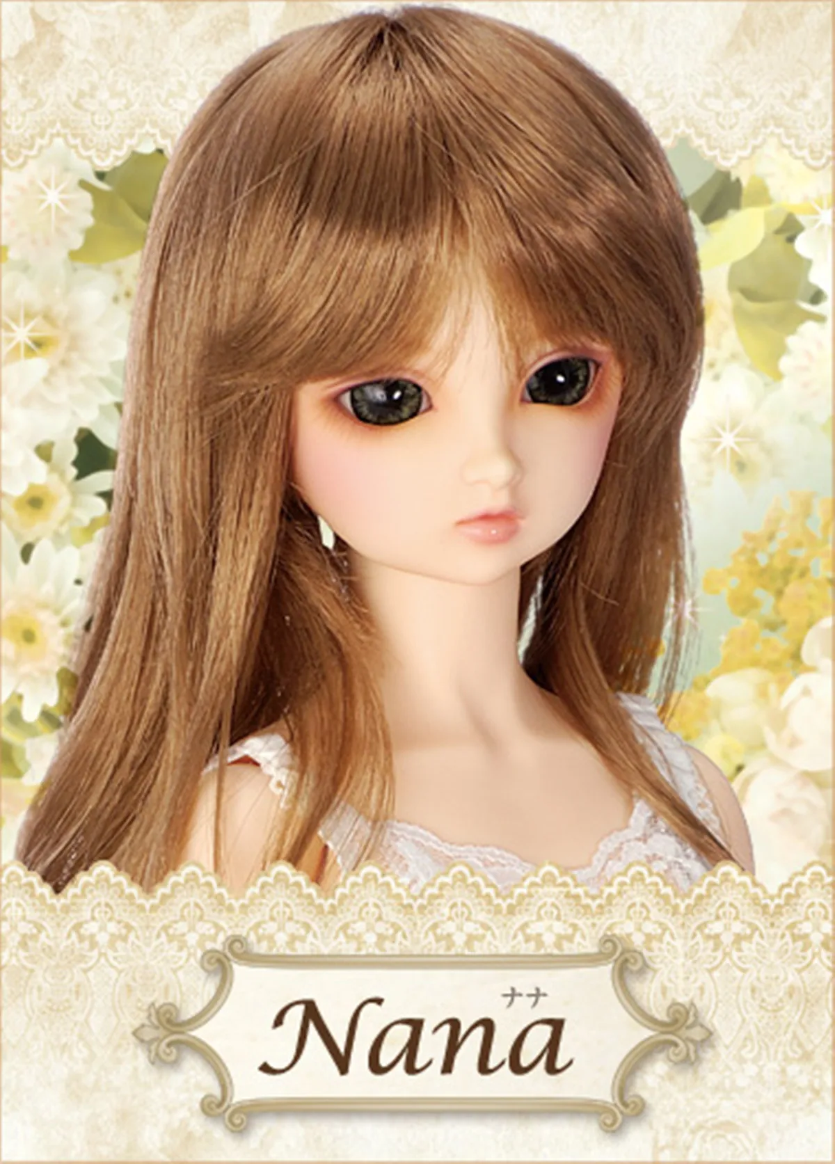 

New sd sd13 1/3 bjd doll Nana/60cm to send eyeballs high grade resin spot available