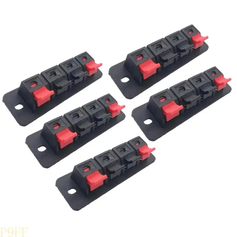 CS1W High Strength Plastic Spring Clip for Quick Speaker Wiring and Lamp Aging Tests