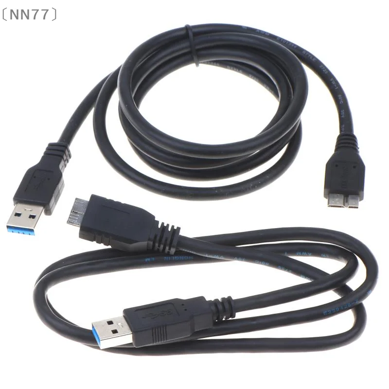 〔NN77〕USB3.0 Type A To Micro B External Hard Drive Disk Cable 5Gbps High Speed Transfer For External Hard Drives Cameras Phones