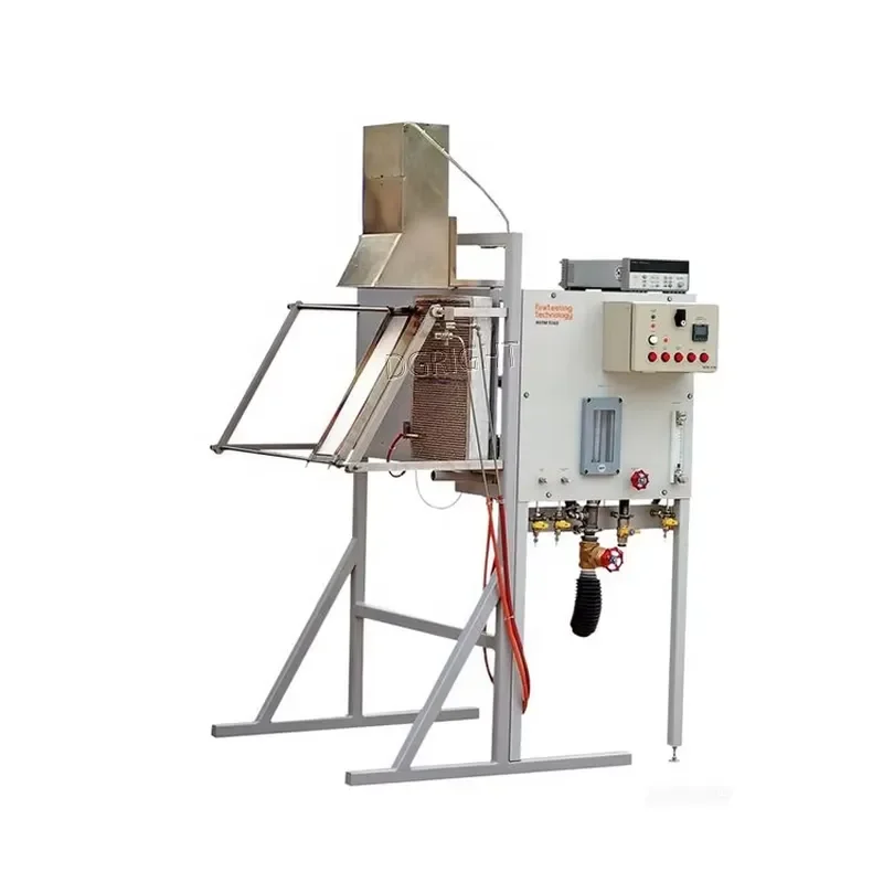 Building materials flammability tester radiant plate flame spread tester