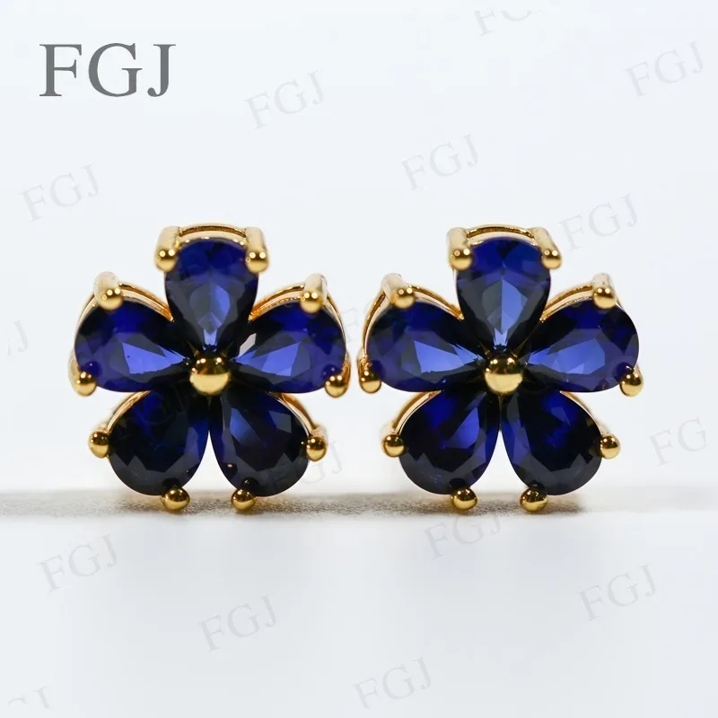 

Unique 925 Sterling Silver Earrings Taotal 1CT Pear Cut Moissanite/Ruby/Sapphire Ideal Engagement Wedding Jewelry Gift for Women