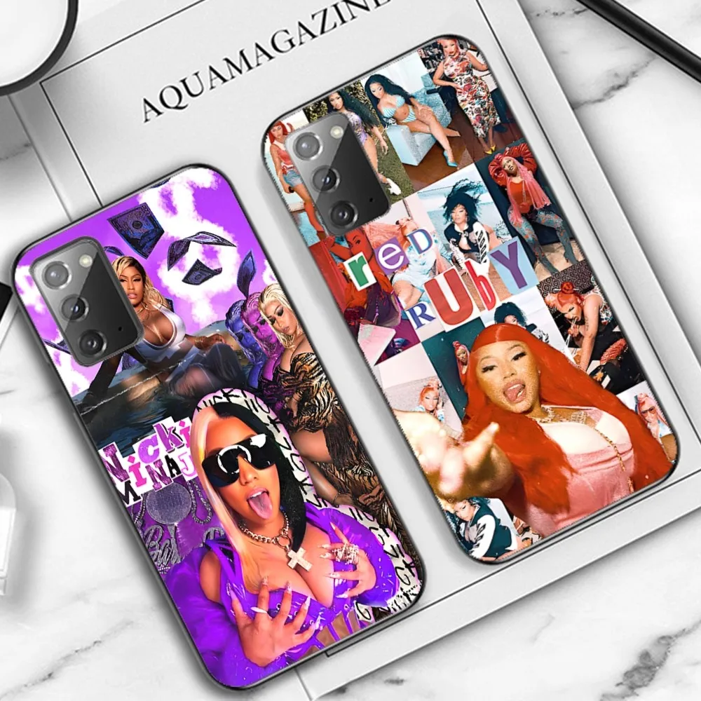 Singer Nicki Minaj Phone Case For Samsung Note 8 9 10 20 pro plus lite M 10 11 20 30 21 31 51 A 21 22 42 02 03