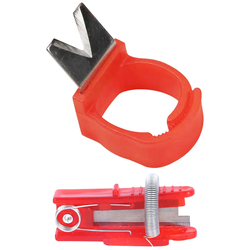 

2pcs Thumb Cutter For Fruit Picking Tool Vegetable Harvesting Compact Garden Tool Pruning Branches Planting Supply Yard Work