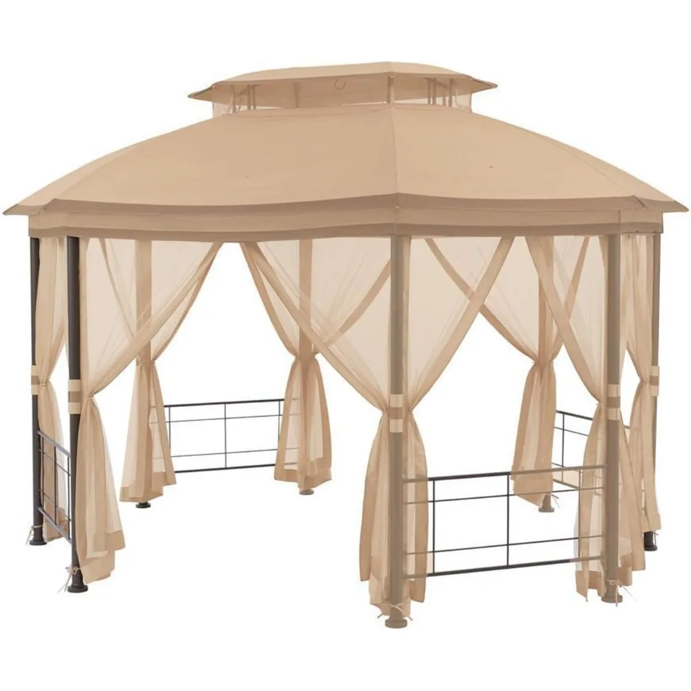 

Replacement Canopy Top Cover Compatible with The Seagrove Gazebo - Riplock 350