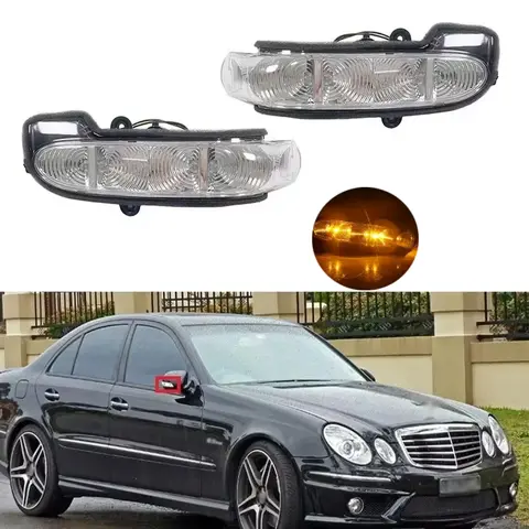 자동차 LED 신호등 후진 미러 방향 지시등, 메르세데스 W203, C230, C240, C32, 2004, 2005, 2006 표시등, 사이드 램프