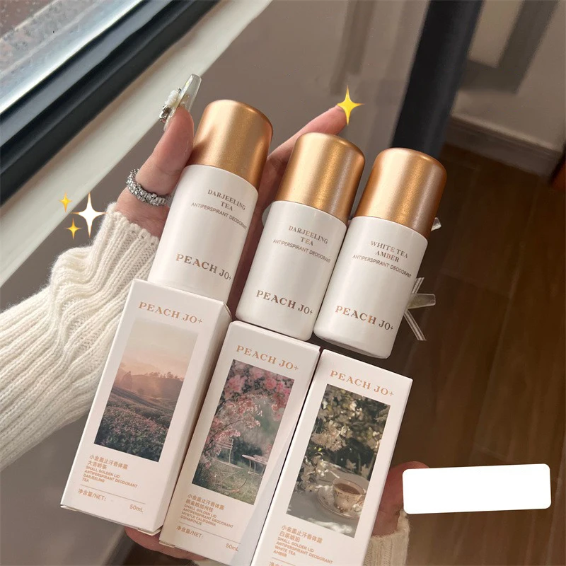 

White Tea Deodorant Solid Perfumes Light Fragrance Antiperspirant Roll-on Perfume Stop Sweating Eliminate Odor Armpit Freshener