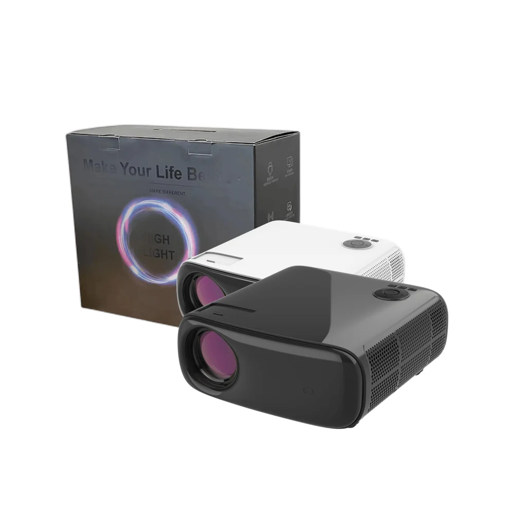 NEW 4K Mini Projector Home Theater Durable Portable Smart Full HD Home Cheap Screen Small LED HIFI Stereo Built-in Speakers Andr